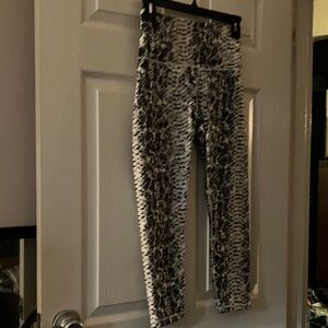 Stylish Black and White Women's Leggings